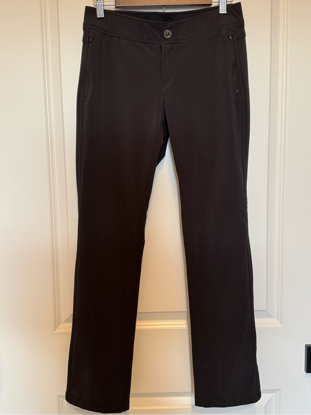 Kuhl Women's Black Frost Softshell Fleece Lined Hiking Pants Size 4 Short